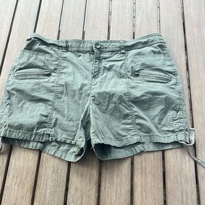 Green shorts